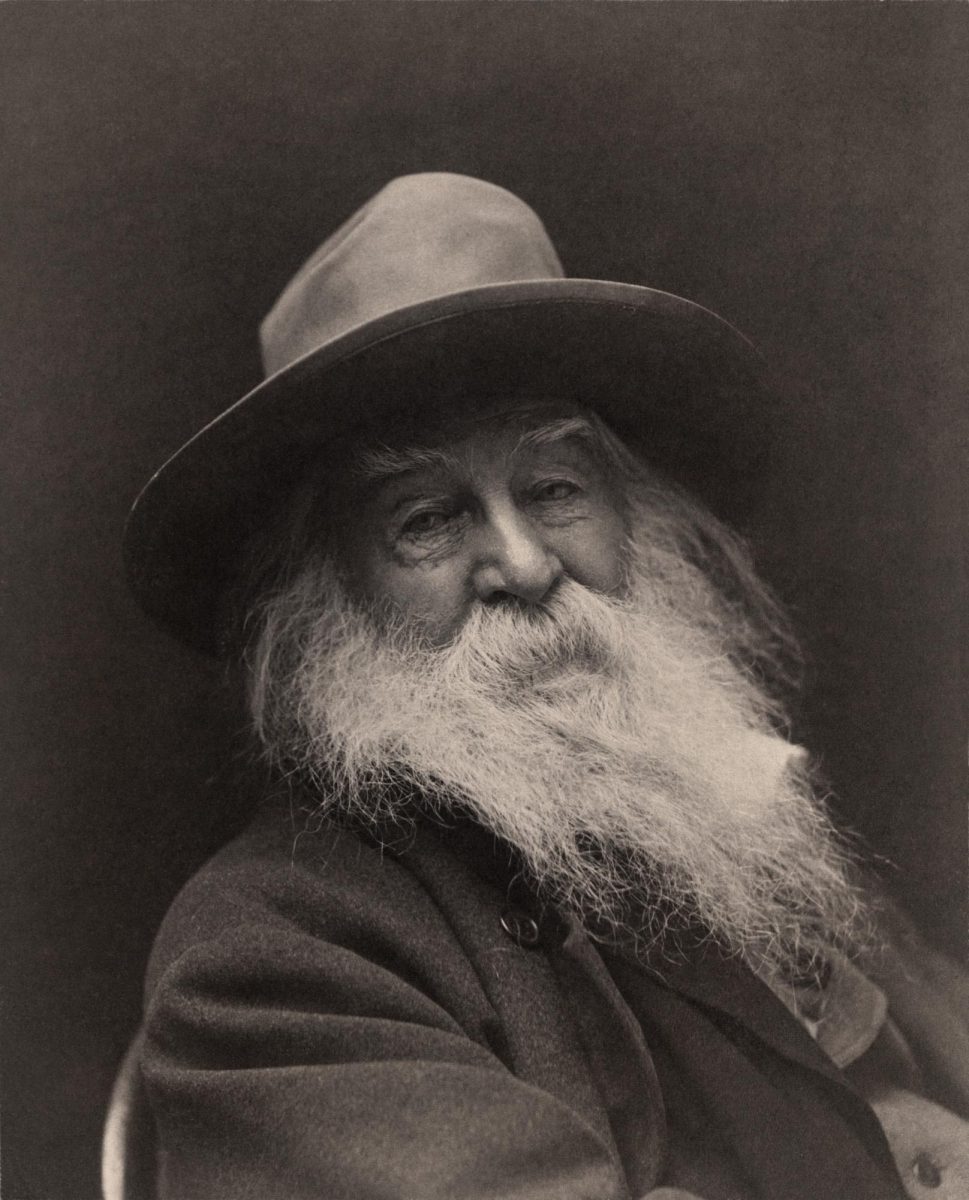 The last line of “Song of Myself” is notoriously ambiguous, urging the audience to formulate their own interpretations. Whitman closes by simply saying, “I stop somewhere waiting for you.” Meant as perhaps an invitation.