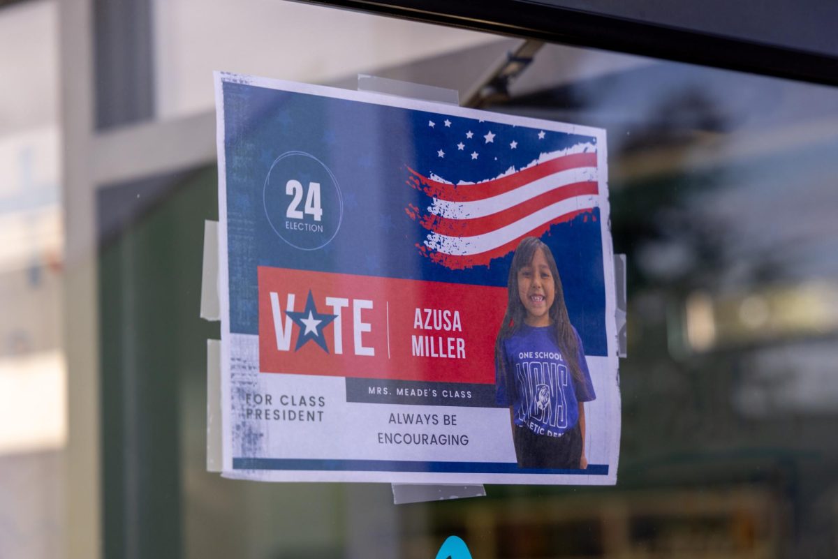 2nd Grade held an election to vote for their class president and vice president. They campaigned, prepared speeches, and voted. 