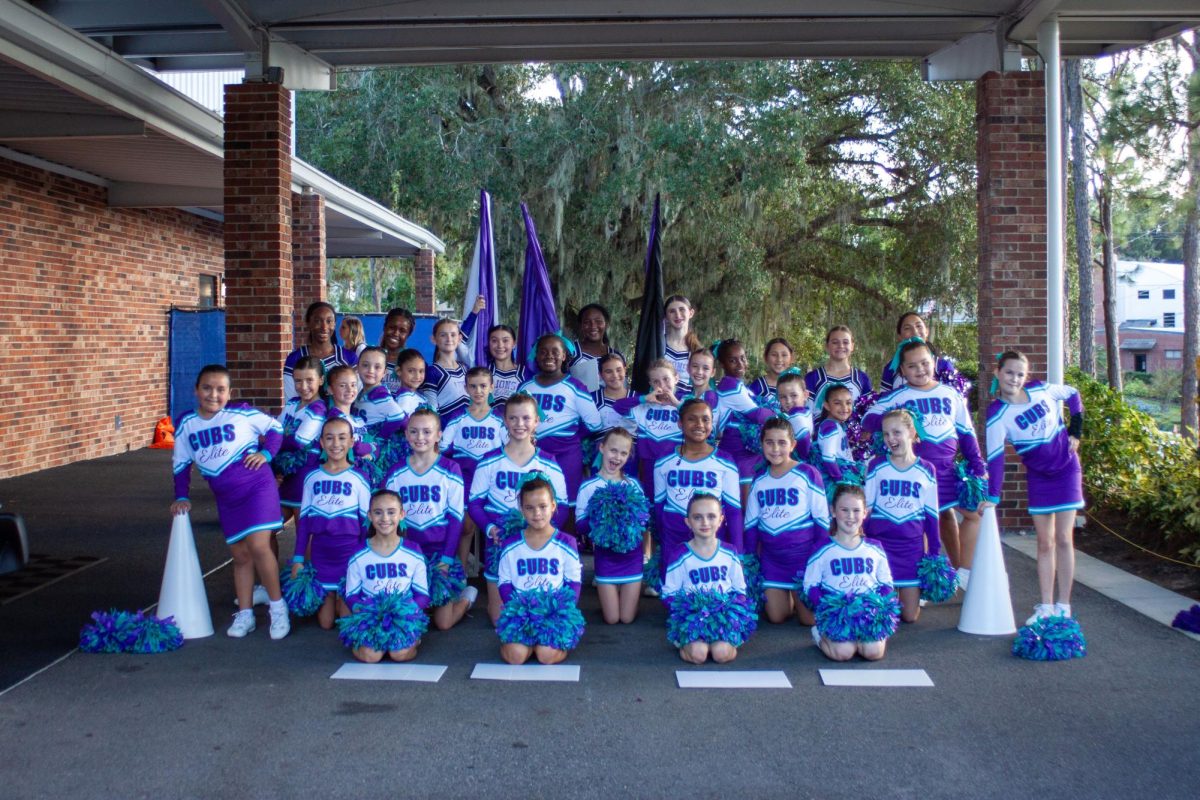Lions Elite and Cubs Elite before competing at FCC Regionals Mount Dora.